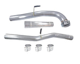 Lkonwee 2017-2023 6.6L Chevy GMC Duramax L5P 4" DPF &CAT Delete Race Pipe
