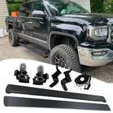 Lkonwee Deployable Running Board fits for GMC Sierra 1500 2014-2018 E-Power Side Steps