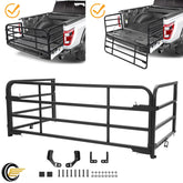 Truck Bed Extender W/ Fold-Down Tailgate For Ford F150 Super Duty GMC Sierra