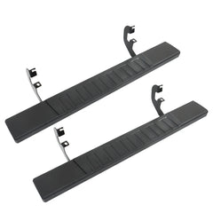 Lkonwee Black Power Coating Running Board For Silverado/Sierra 19-24 Truck Side Step 6"