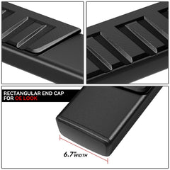 For 2007-2019 Chevy Silverado GMC Sierra Crew Cab Nerf Step Bar Running Boards